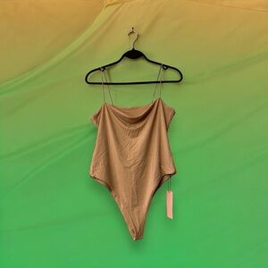 NWT Micas Nude Bodysuit